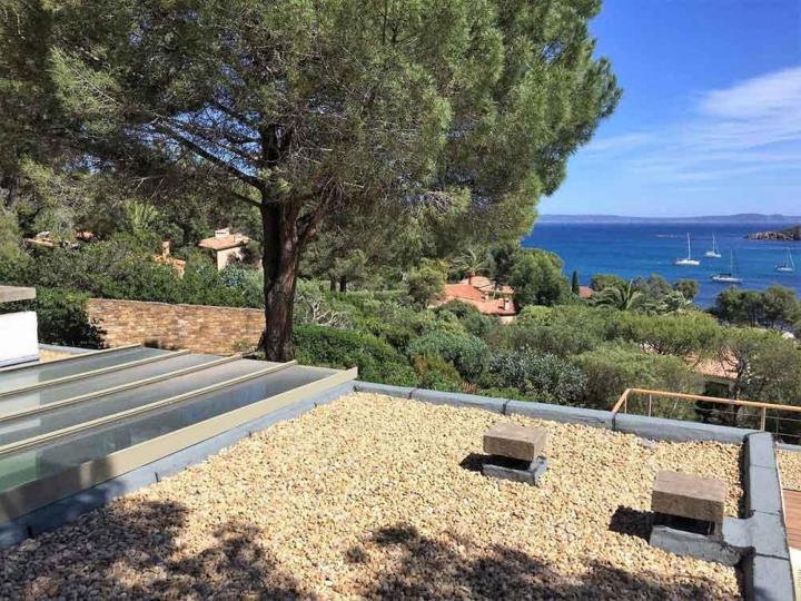 Terrasses avec sol en gravier Hyères